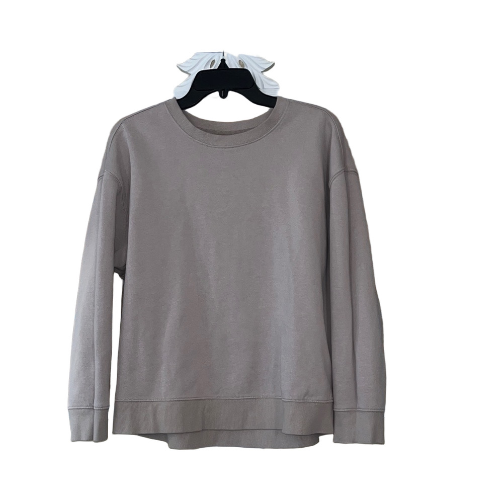 Athletic Works Taupe Crewneck Sweatshirt - Picture 2 of 7
